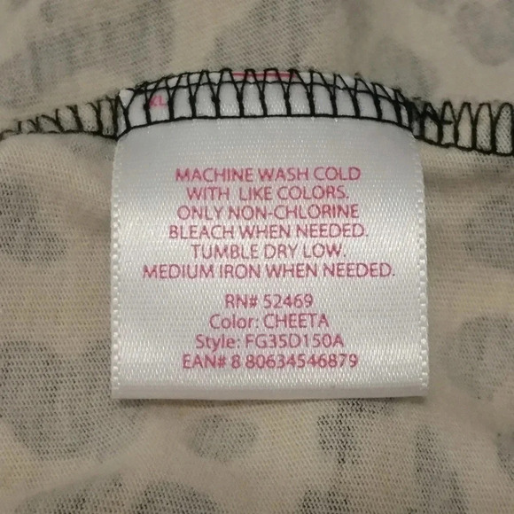 🐆HP🐆 Faded Glory Girl's Leopard / Cheetah Dress - Picture 5 of 5